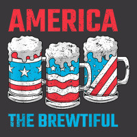 America The Brewtiful Funny July 4th Patriotic Bbq Cookout T Shirt Ladies Curvy T-shirt | Artistshot