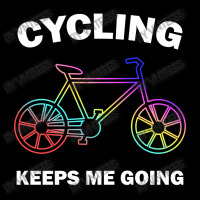 Cycling Keeps Me Going Cropped Sweater | Artistshot