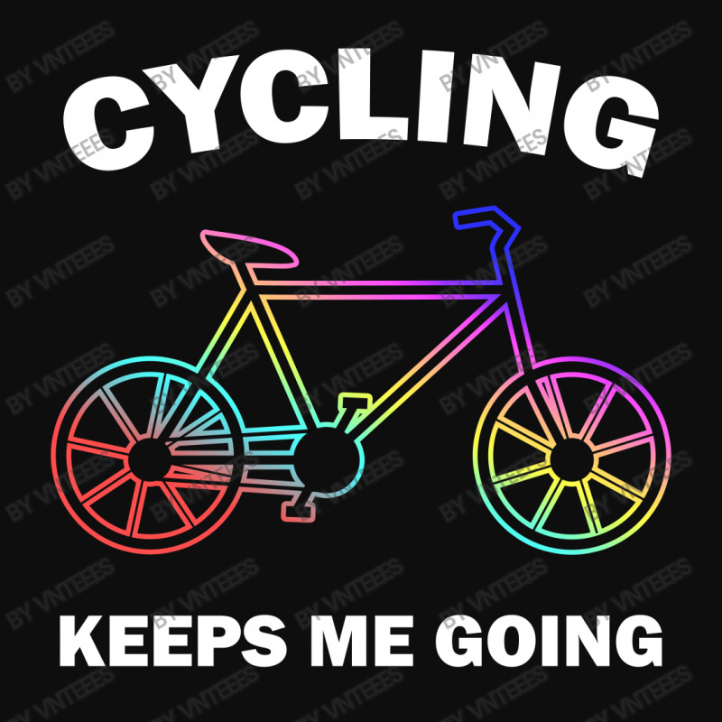 Cycling Keeps Me Going Crop Top | Artistshot