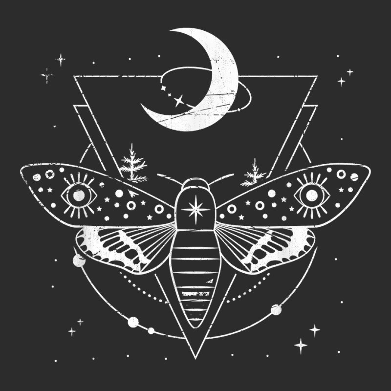 Wicca Pagan Dark Magic Insect Moth Crescent Moon Occult T Shirt Exclusive T-shirt by hollymu | Artistshot