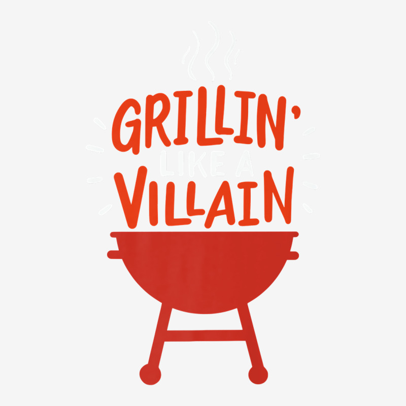 Grillin Like A Villain Funny Gift For Cookout And Bbq Premium T Shirt Baby Bibs by dequariusgoblirsch | Artistshot