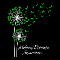 Dandelion Green Ribbon Kidney Disease Awareness Month Family T Shirt Cropped Sweater | Artistshot