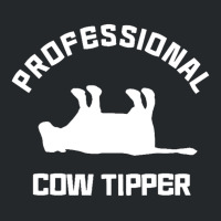 Pro Cow Tipper Tipping Funny Crewneck Sweatshirt | Artistshot