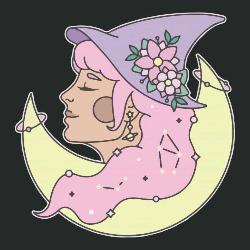 Moon Woman Women's Triblend Scoop T-shirt by Samialvi | Artistshot