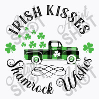 Irish Kisses Shamrock Wishes   St Patrick Day T-shirt | Artistshot