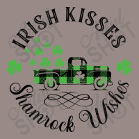 Irish Kisses Shamrock Wishes   St Patrick Day Vintage T-shirt | Artistshot