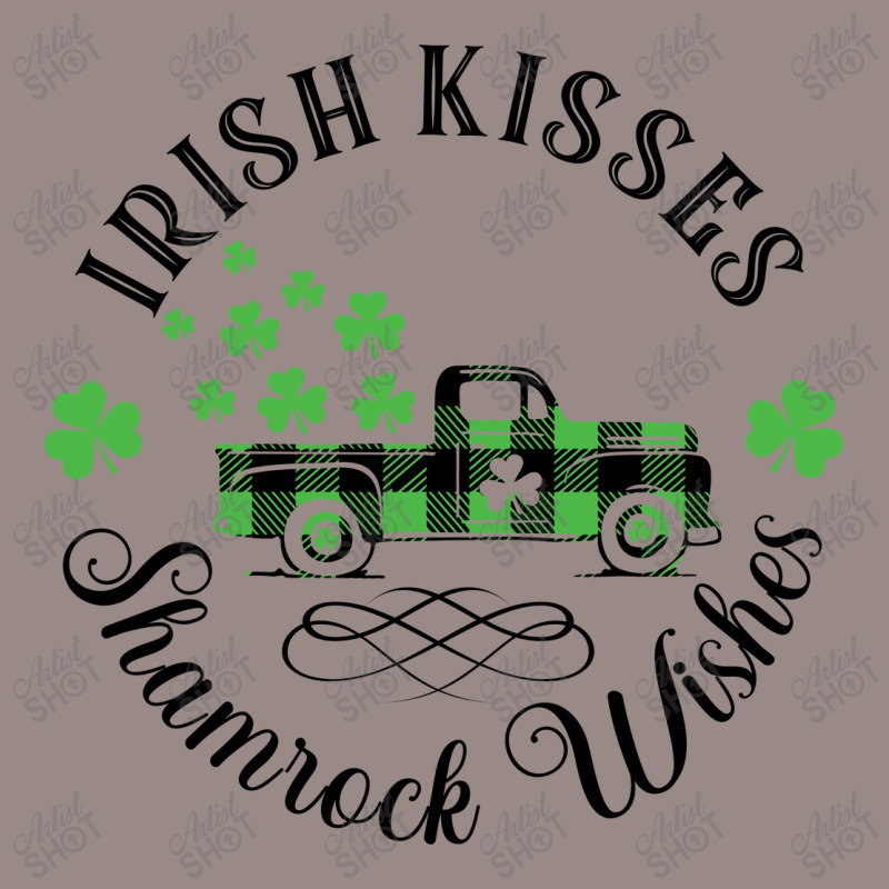 Irish Kisses Shamrock Wishes   St Patrick Day Vintage T-shirt | Artistshot