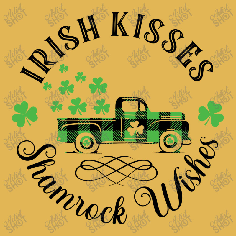 Irish Kisses Shamrock Wishes   St Patrick Day Vintage Hoodie And Short Set | Artistshot