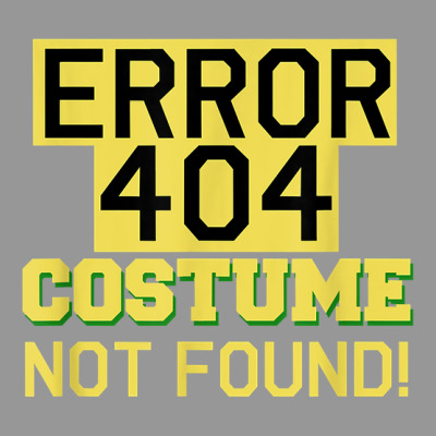 Error 404 Costume Not Found Funny Halloween T Shirt Women's V-neck T-shirt Designed By Hollymu