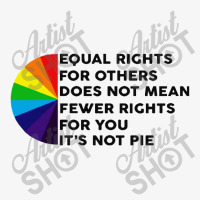 Rainbow Equal Rights For Others Black Ladies Fitted T-shirt | Artistshot