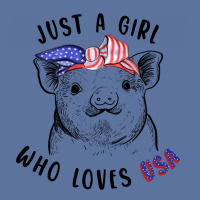 Just A Girl Who Loves Usa Lightweight Hoodie | Artistshot