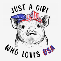 Just A Girl Who Loves Usa Classic T-shirt | Artistshot