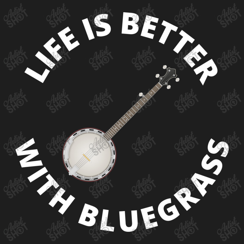 Banjo Bluegrass Music Traditional Musician Funny Gift Classic T-shirt by Tasteful Tees | Artistshot