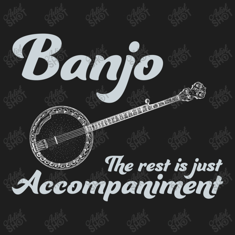 Banjo Bluegrass Music Traditional Musician Funny Gift Classic T-shirt by Tasteful Tees | Artistshot