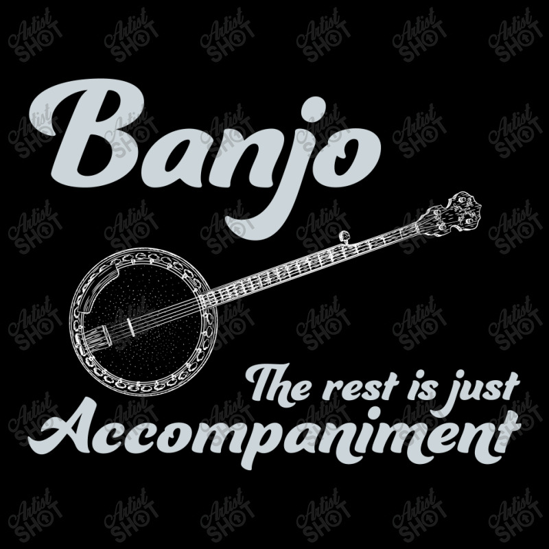 Banjo Bluegrass Music Traditional Musician Funny Gift V-Neck Tee by Tasteful Tees | Artistshot