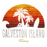 Galveston Island Tx Texas Beach Palms Vacation Surf Sundown T Shirt Crewneck Sweatshirt | Artistshot