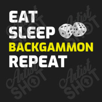 Backgammon Player Board Game Funny Sayings Gift Classic T-shirt | Artistshot