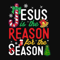 Jesus Is The Reason For Christmas Christian Xmas Stocking Crop Top | Artistshot