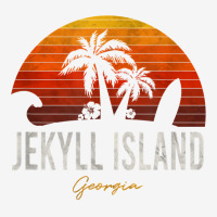 Jekyll Island Beach Georgia Ga Palms Vacation Surf Sundown T Shirt Adjustable Cap | Artistshot