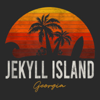 Jekyll Island Beach Georgia Ga Palms Vacation Surf Sundown T Shirt Printed Hat | Artistshot