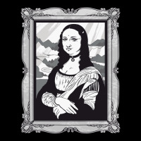 Gothic Mona Lisa Lightweight Hoodie | Artistshot