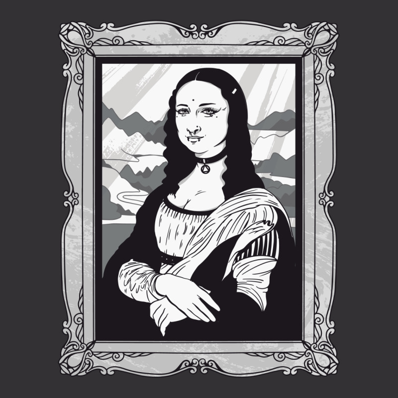 Gothic Mona Lisa Vintage Hoodie | Artistshot