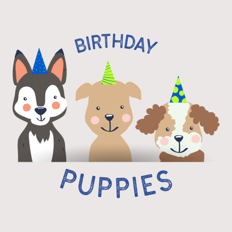 Birthday Puppies Pocket T-shirt | Artistshot