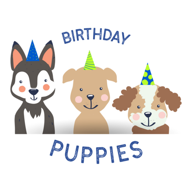 Birthday Puppies Zipper Hoodie | Artistshot