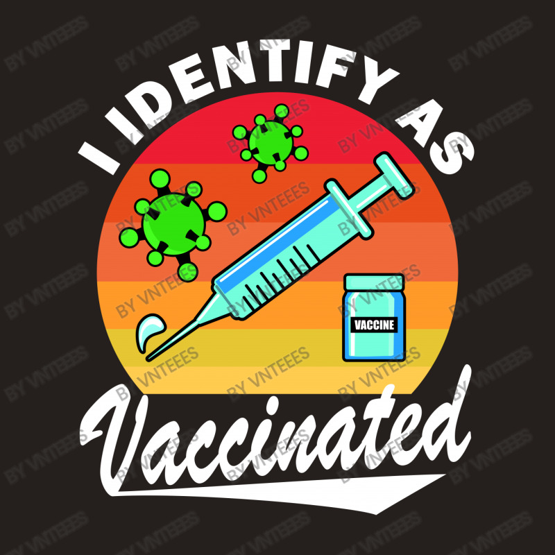 I Identify As Vaccinated Nurse Retro Vintage Tank Top | Artistshot