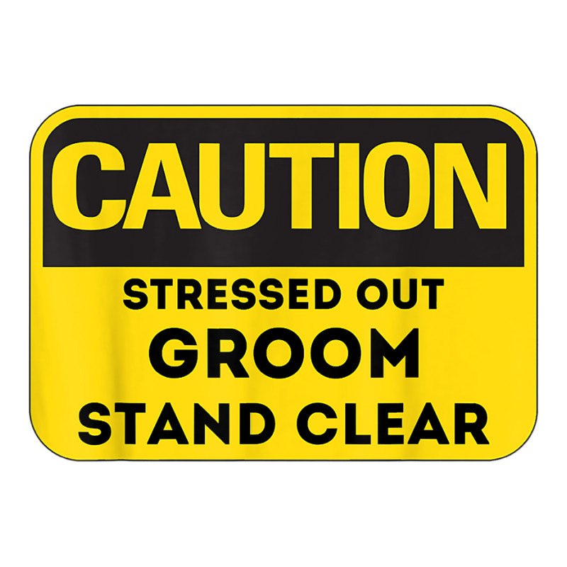 Caution Stressed Out Groom Wedding Planning Stress T Shirt Toddler T-shirt by renelonganecker | Artistshot