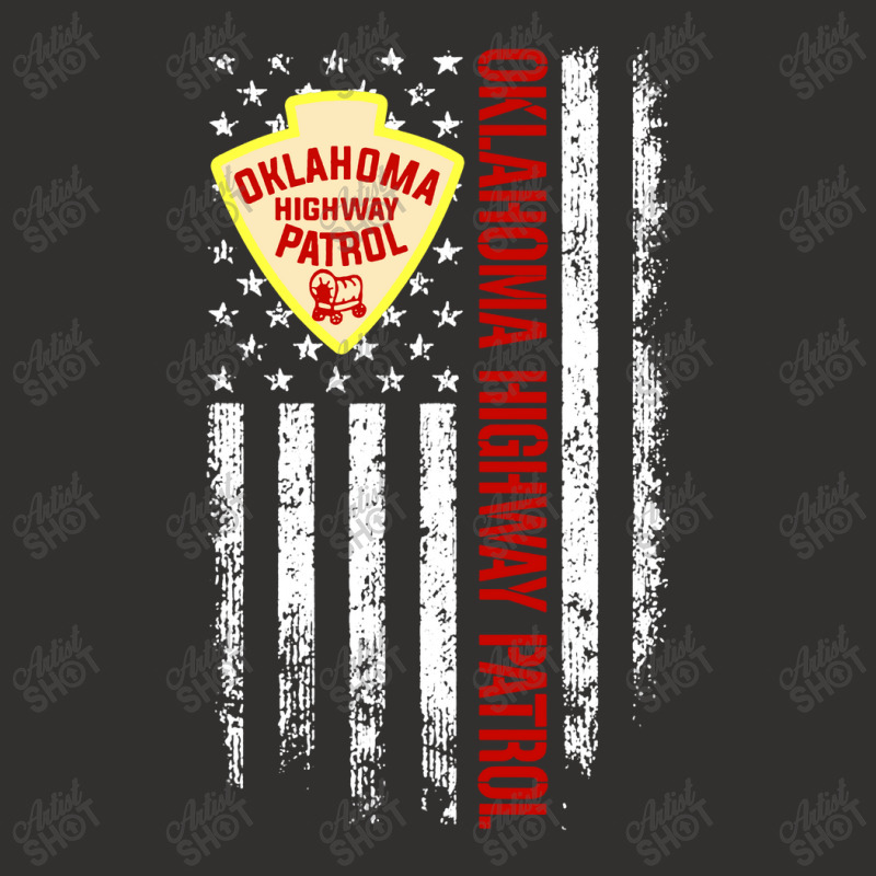 Oklahoma Highway Patrol American Flag Champion Hoodie | Artistshot