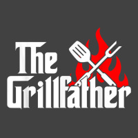 Mens Funny The Grillfather Cookout And Mobster Movie Parody Combo T Sh Vintage T-shirt | Artistshot