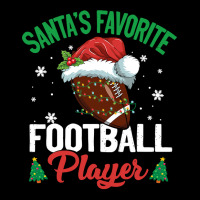 Football Santas Favorite Football Player Christmas Pajama 133 Adjustable Cap | Artistshot