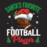 Football Santas Favorite Football Player Christmas Pajama 133 Vintage Cap | Artistshot