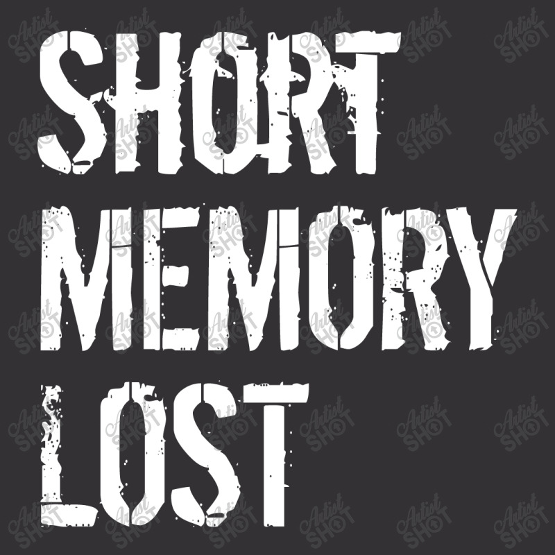 Short Memory Lost Vintage Hoodie | Artistshot