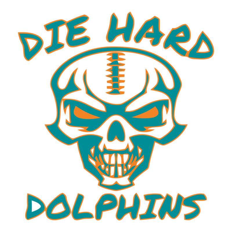 Die Hard Dolphins V-neck Tee | Artistshot