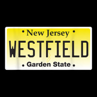 Westfield Nj Hometown New Jersey License Plate Graphic T Shirt Zipper Hoodie | Artistshot