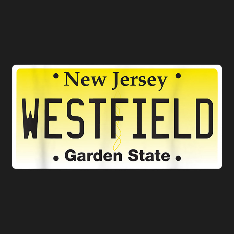 Westfield Nj Hometown New Jersey License Plate Graphic T Shirt Classic T-shirt | Artistshot