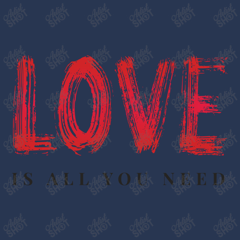 Love Is All You Need Men Denim Jacket | Artistshot