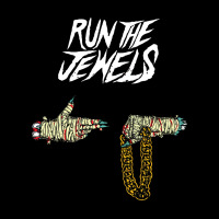 American Hiphop Supergroup Run The Jewels Oval Patch | Artistshot