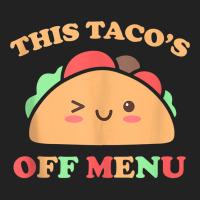 This Taco's Off Menu Funny Bachelor Bachelorette Kawaii Taco Tank Top Backpack | Artistshot