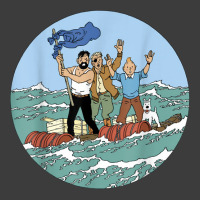 Tin Tin Sea Adventure With Captain Haddock T Shirt Men's Polo Shirt | Artistshot