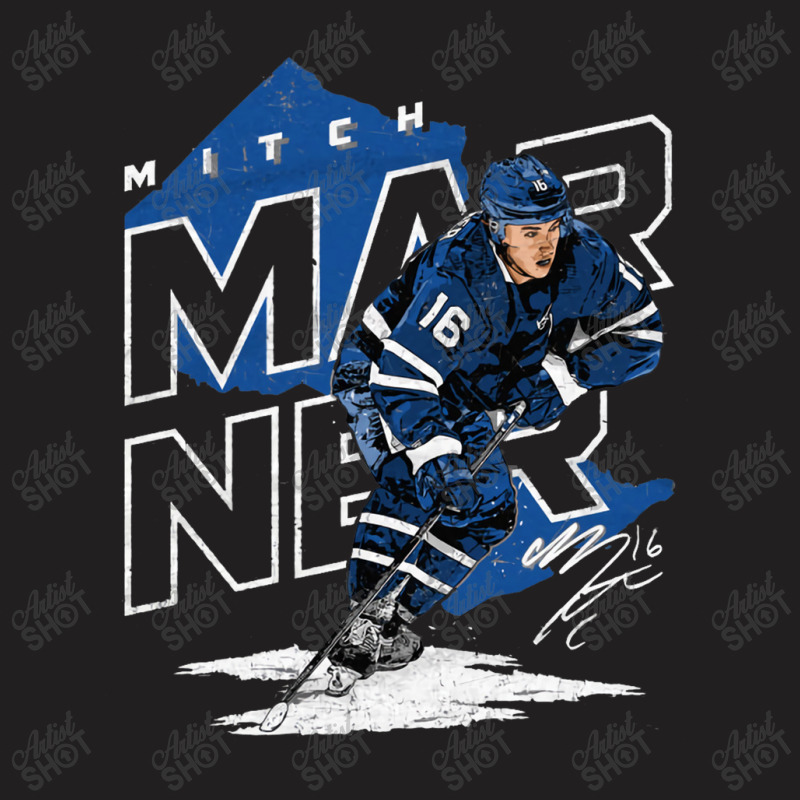 Mitch Marner Player Map T-shirt | Artistshot