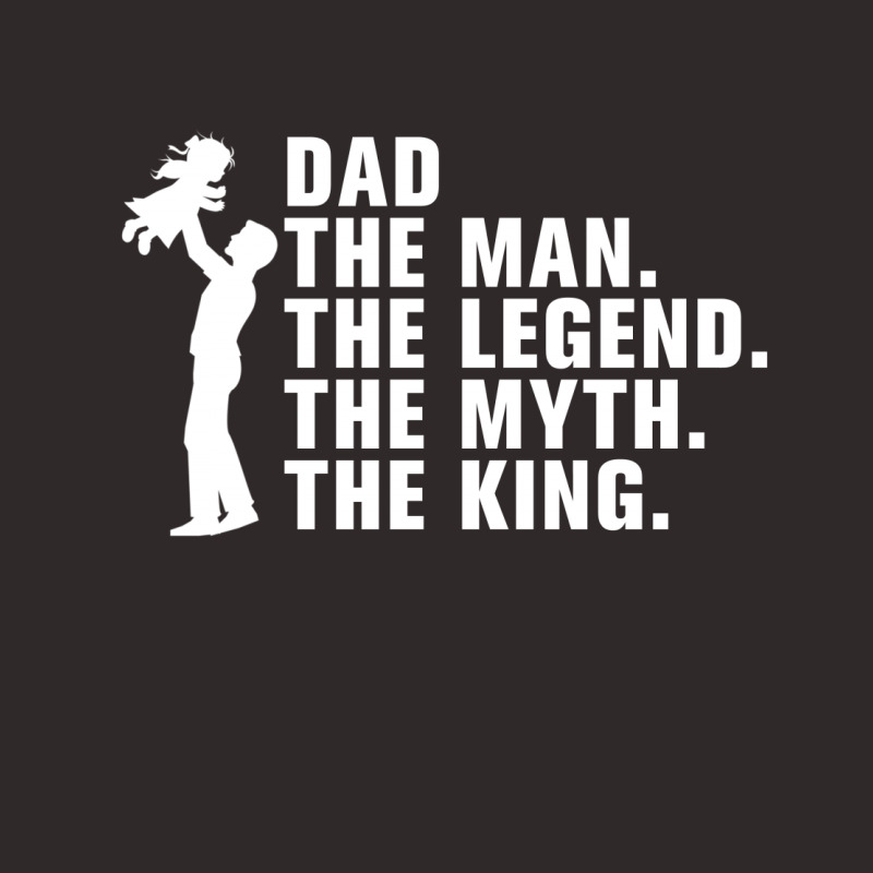 Dad The Man The Legend The Myth The King Racerback Tank by autlu2024 | Artistshot