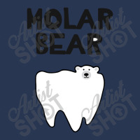 Molar Bear   Funny Polar Bear Men Denim Jacket | Artistshot