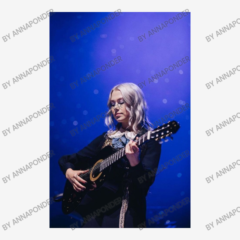 Phoebebridgers Playing The Guitar Portrait Canvas Print | Artistshot