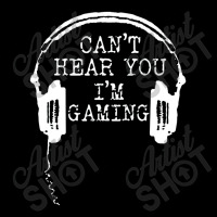 Headset Can't Hear You I'm Gaming Cropped Hoodie | Artistshot