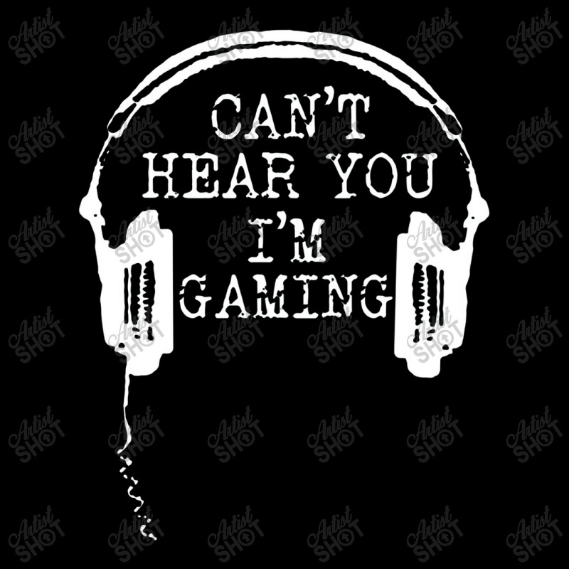 Headset Can't Hear You I'm Gaming Cropped Hoodie by netintern | Artistshot