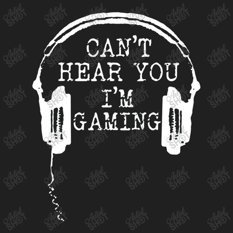 Headset Can't Hear You I'm Gaming Ladies Polo Shirt by netintern | Artistshot