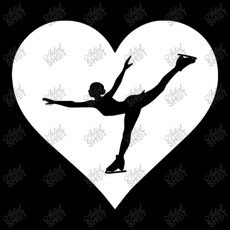 Heart Ice Skating Baby Tee by netintern | Artistshot